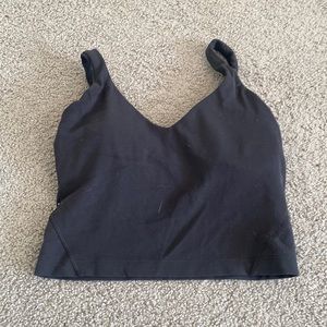 Lululemon black align tank, size 0
